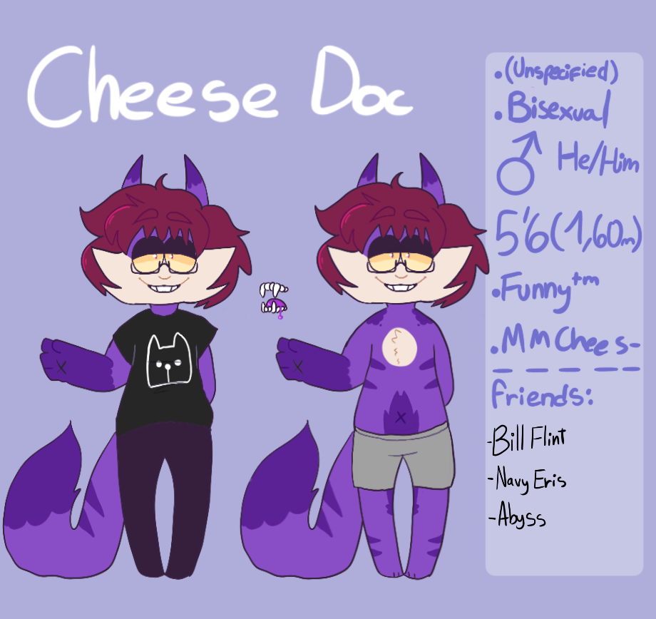 Cheese Oc Cheese reference sheet! (Oc) by ThatOneBizarreDoc on DeviantArt