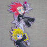 Axel and Roxas Paper Children