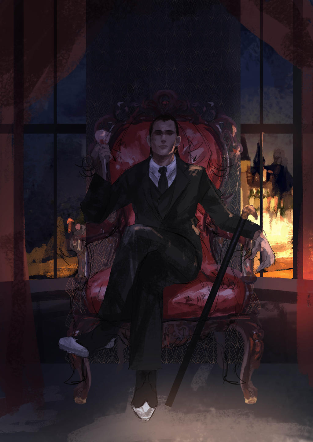 Straud Drawing Curse of Strahd-sketch by ArtofLariz on DeviantArt