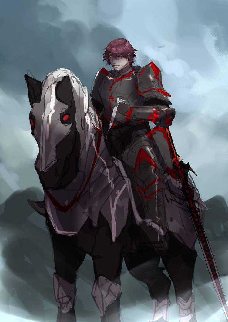 Knight Rage_sketch by ArtofLariz on DeviantArt