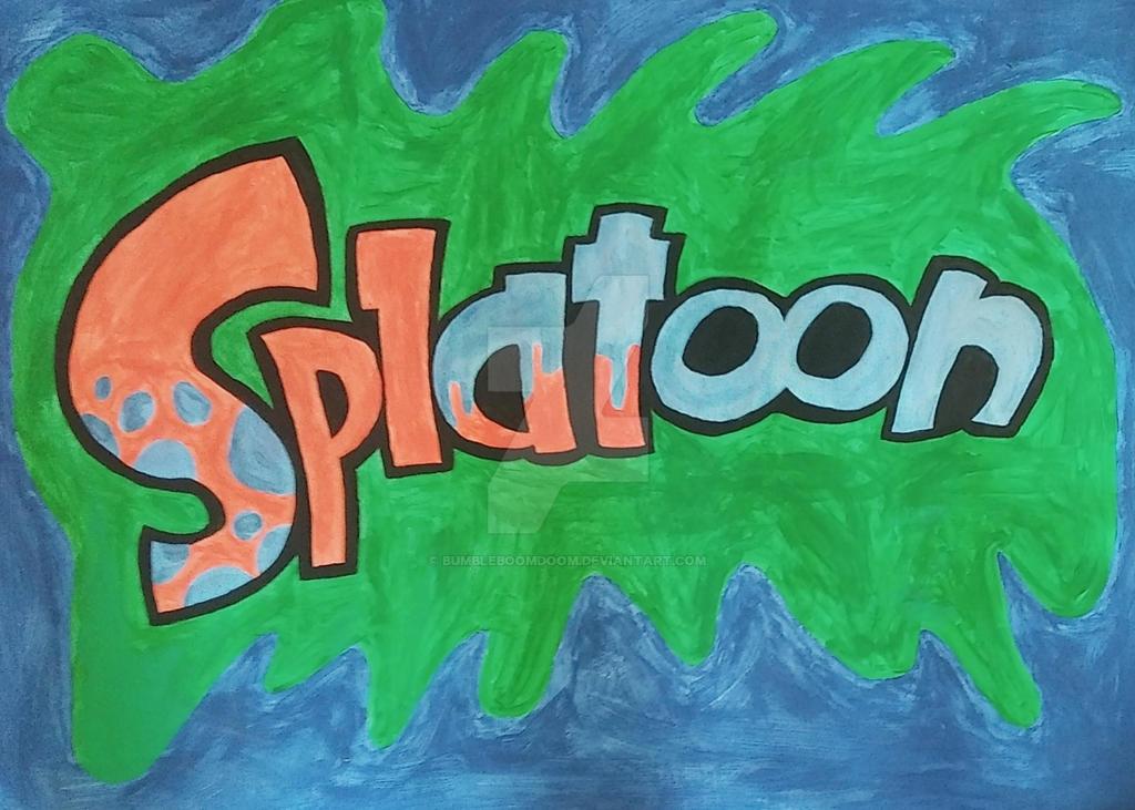 Splatoon Logo by BumbleBoomDoom on DeviantArt