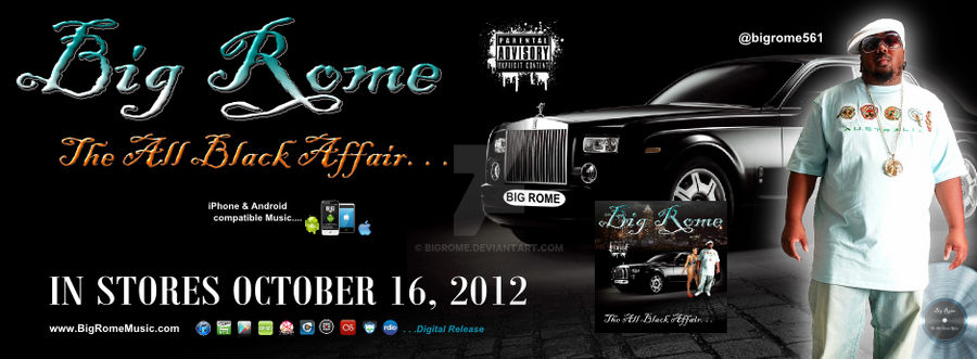 Digital Album Cover for Big Rome by bigrome on DeviantArt
