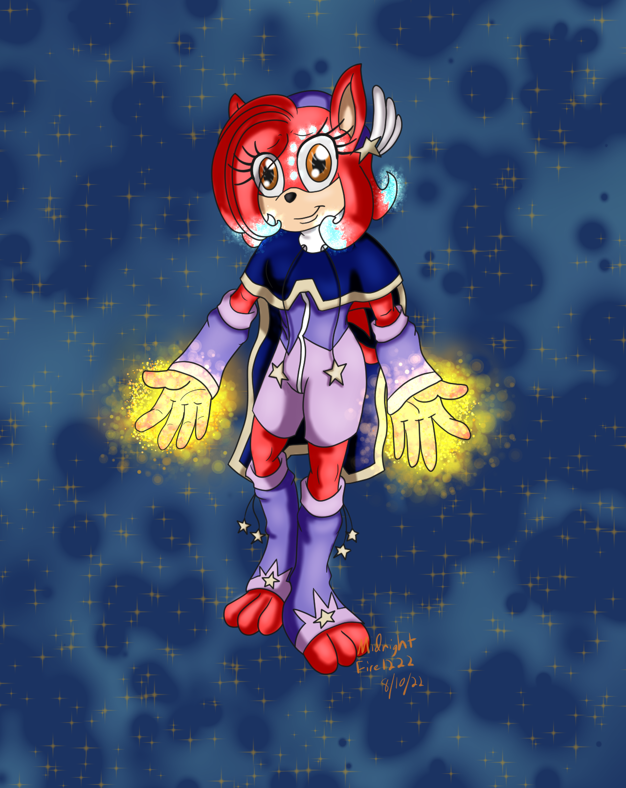 Gift: Darkspine Sonic by MidnightFire1222 on DeviantArt