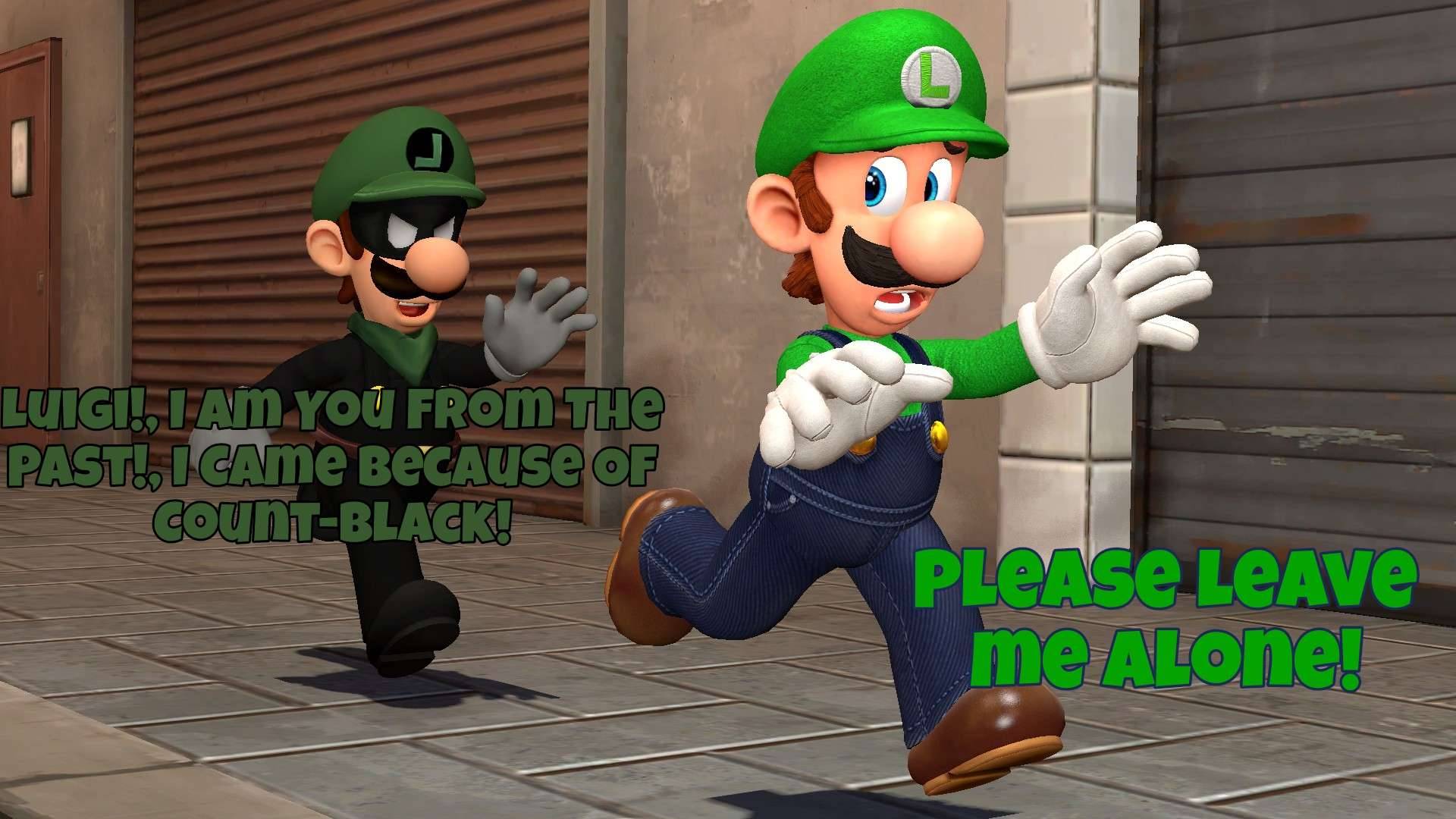 Luigi meet Mr. L by NickTheHedgehog1 on DeviantArt