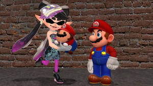Callie gets Mario's chonk