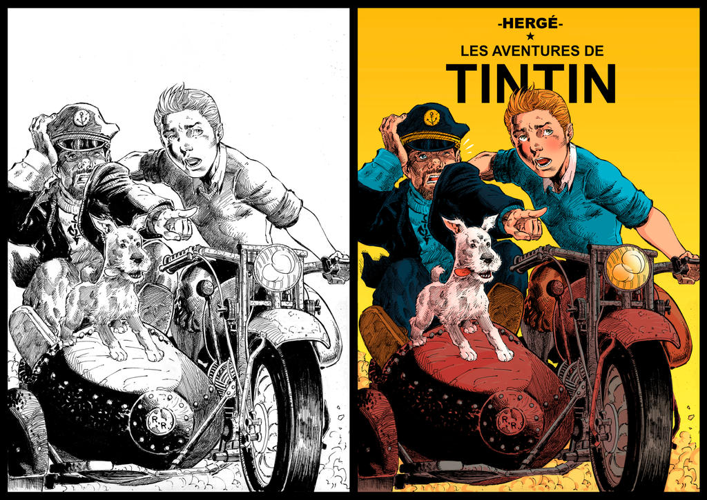 Tintin Deviantart Tintin by RobertoRibeiro on DeviantArt