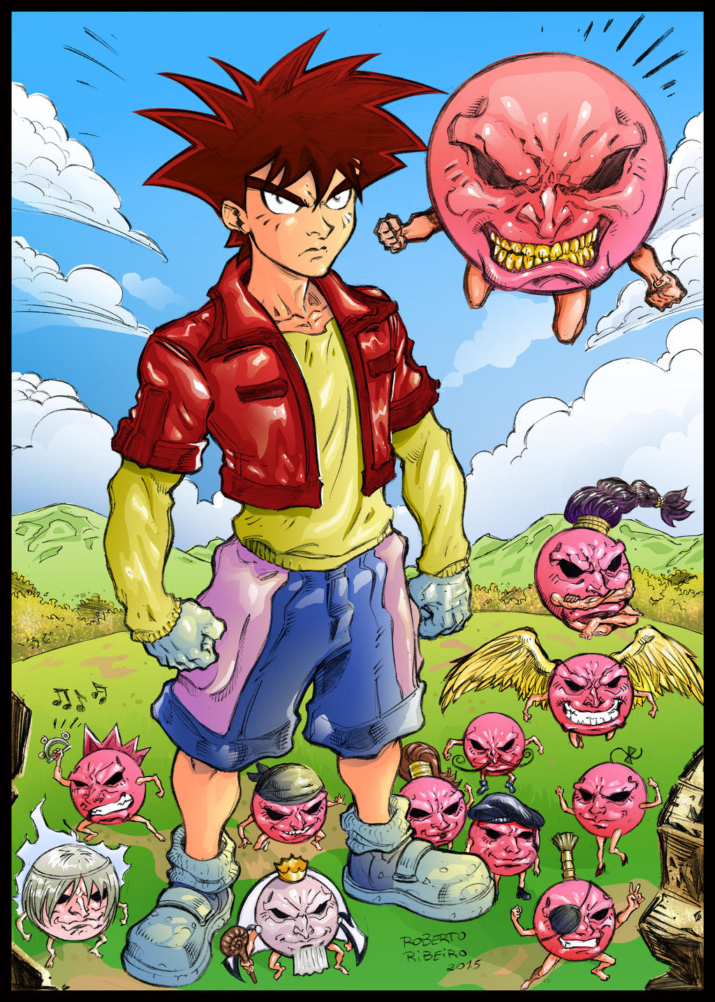 Anime Cel Jibaku-kun - Twelve World Story / Bucky - The Incredible Kid #3