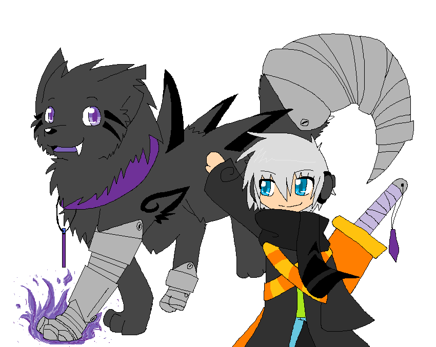 .: chibi Manasai and Neku :.