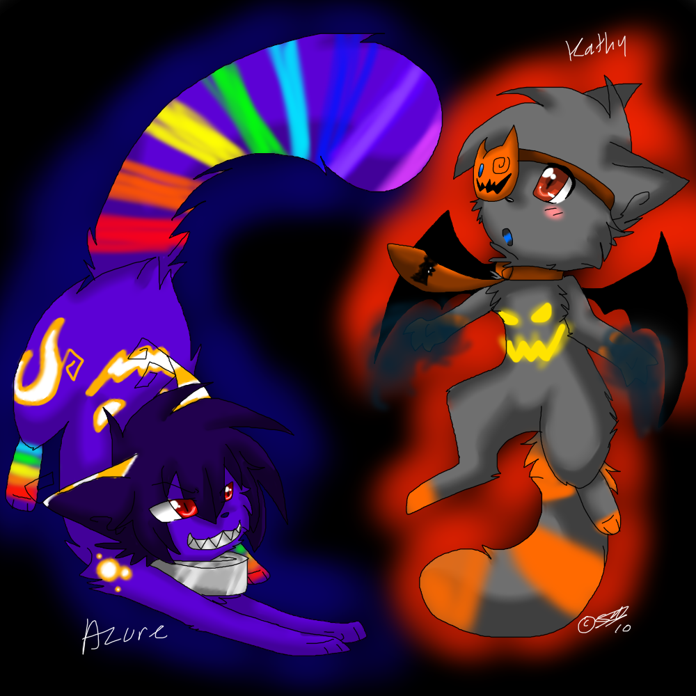 .:GA - HallowKathy and Azure:.