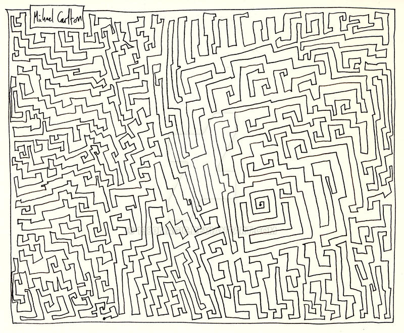 Simple Maze Deviantart 'Maze' by 1980Magic on DeviantArt