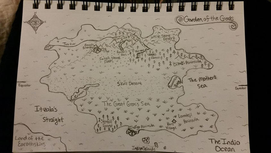 Garden Of The Gods Fate Of Fire World Map By Izzora On Deviantart