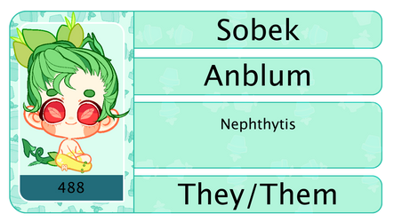 Plottie - ID Card - Sobek