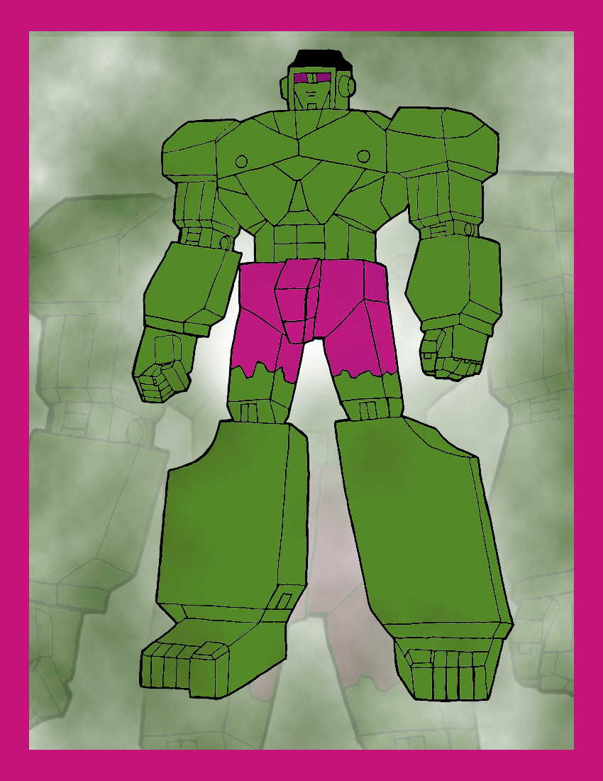 Hulk Blockbot Hulk Bot by Clitis on DeviantArt