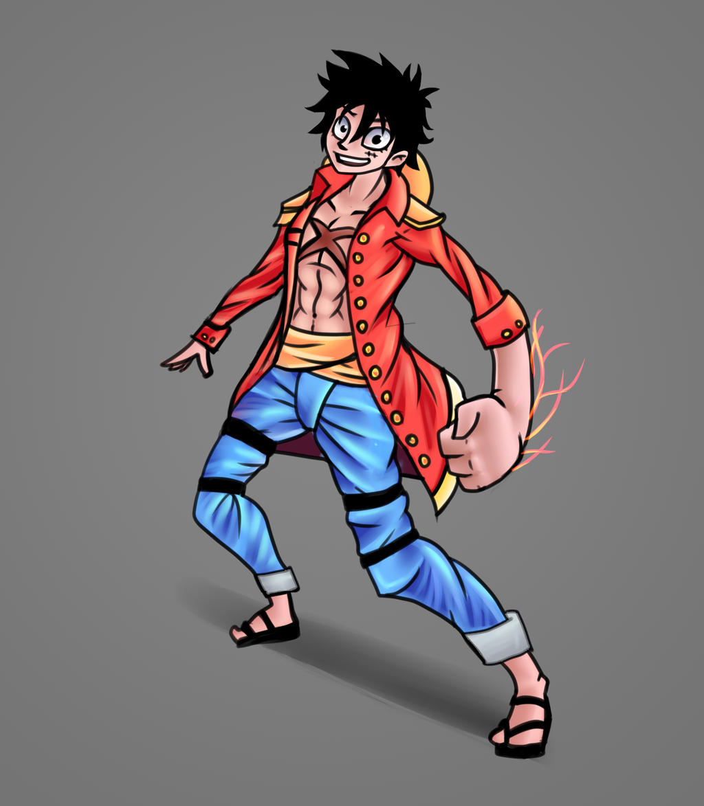 N64 Luffy Style Rend Luffy Redesign by Xorsama on DeviantArt