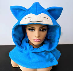 Snorlax Hooded Cowl