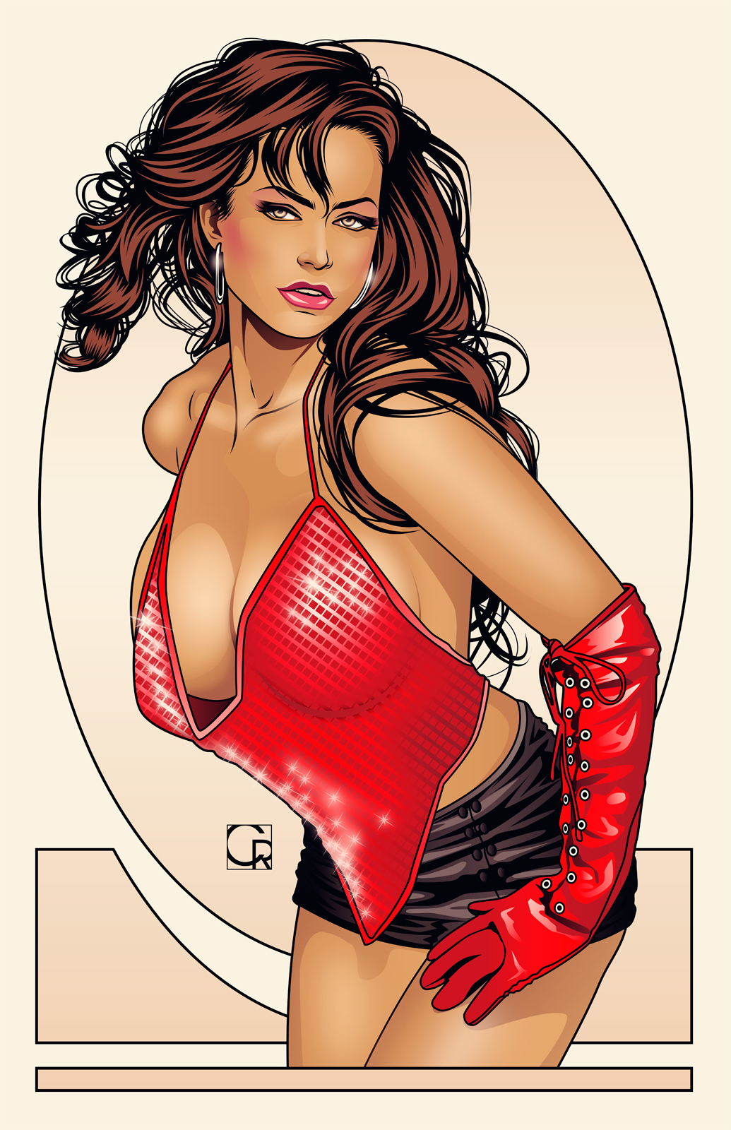 Super Vixen [Candice Michelle Fan Art]