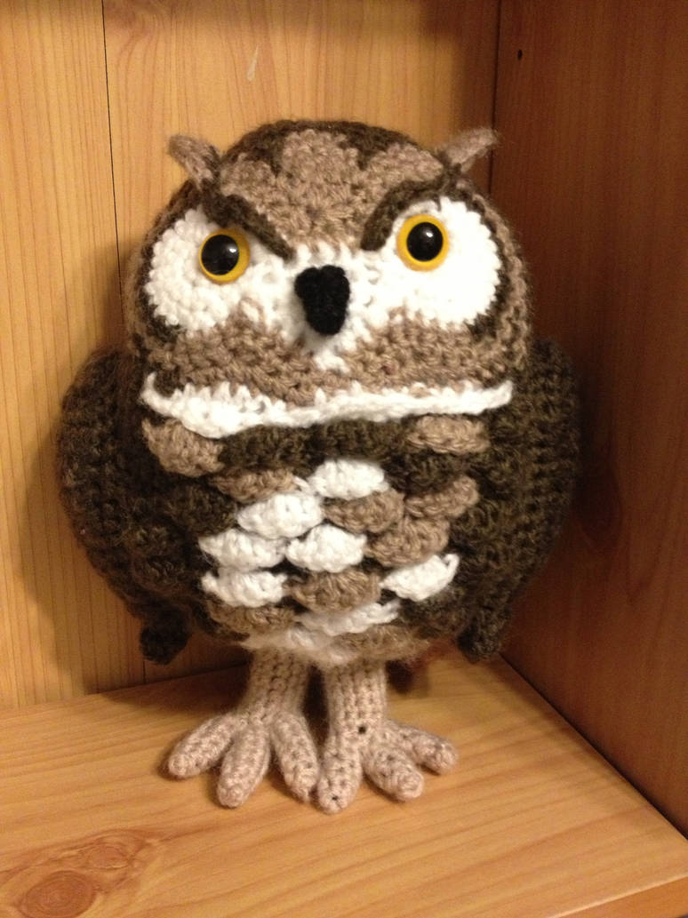 Owl Crochet Amigurumi by Mr Nova on DeviantArt Owl Crochet Amigurumi by Mr Nova on DeviantArt