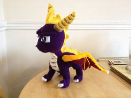 Spyro the Dragon Crochet Plush