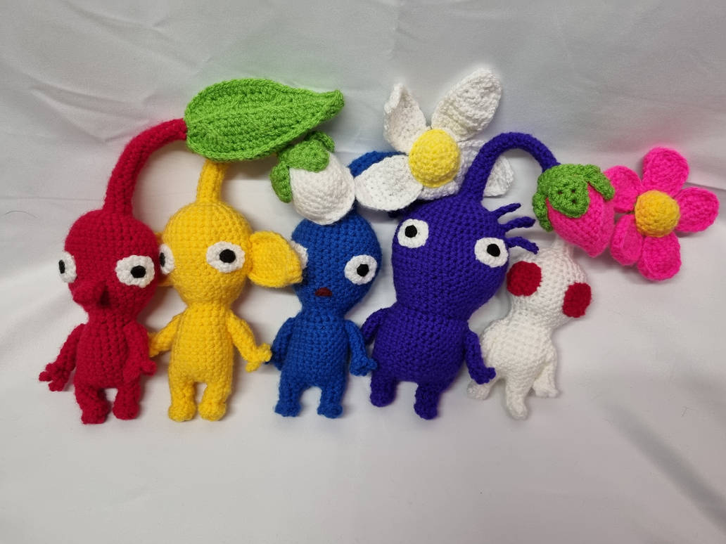 Crochet Pikmin By Mr Nova On DeviantArt crochet-pikmin-by-mr-nova-on-deviantart