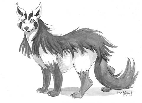 Mightyena inktober Day 3