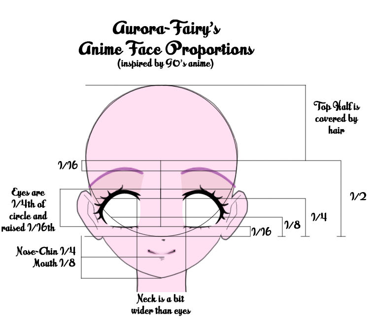 90s Anime Art Style Face Proportions By Aurora Fairy On DeviantArt 90s-anime-art-style-face-proportions-by-aurora-fairy-on-deviantart