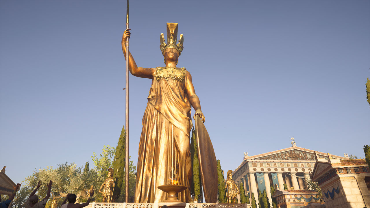 Statue Of Athena By TammiWid On DeviantArt statue-of-athena-by-tammiwid-on-deviantart