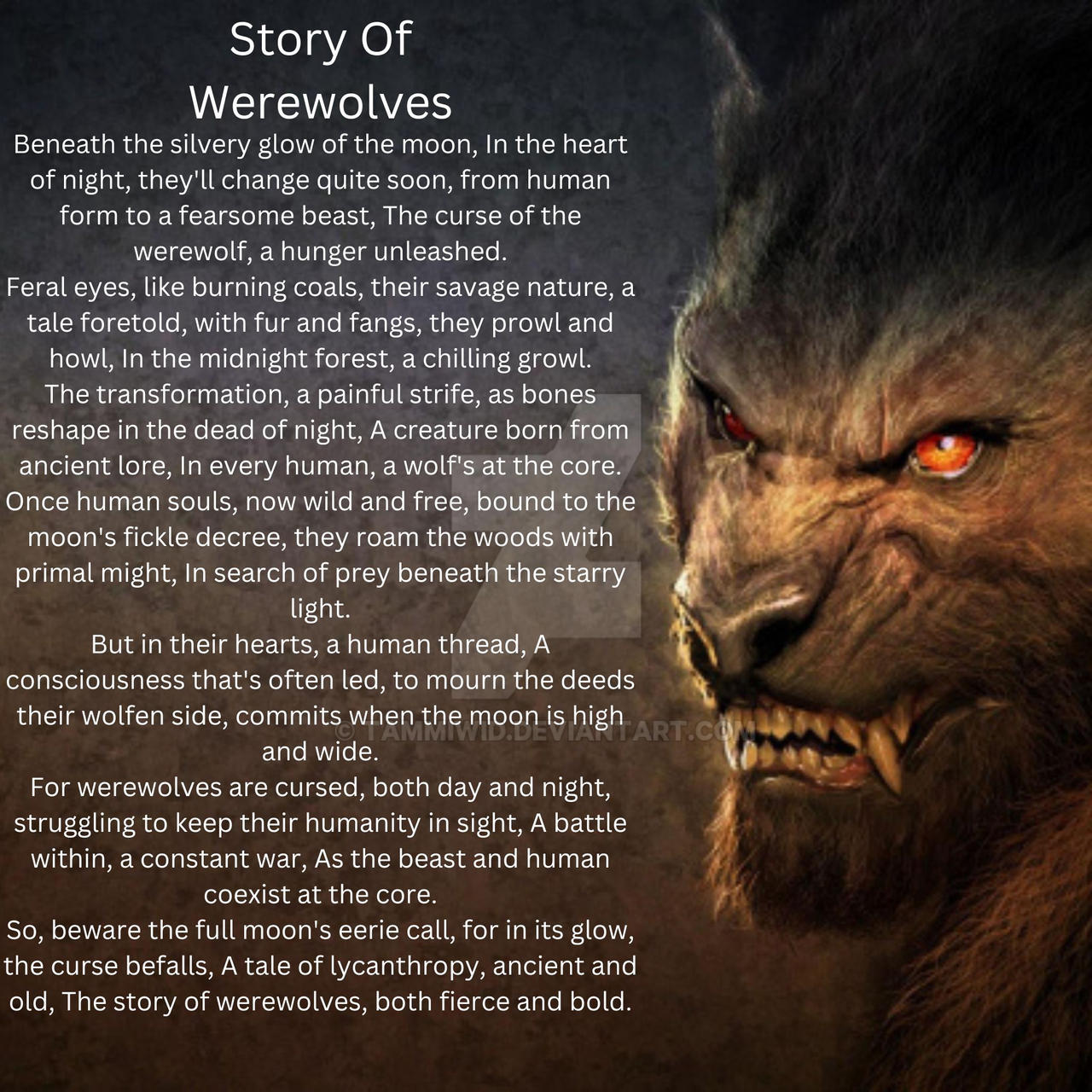 The story and meaning of the song 'Night of the Werewolves - Powerwolf 