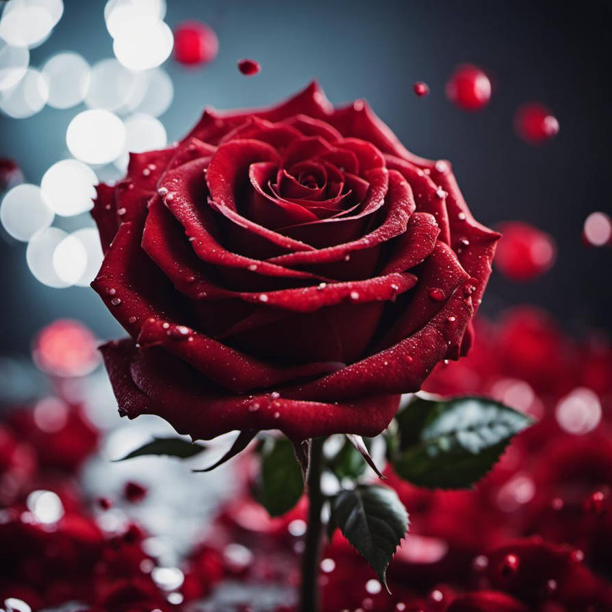 Blood Rose by TammiWid on DeviantArt