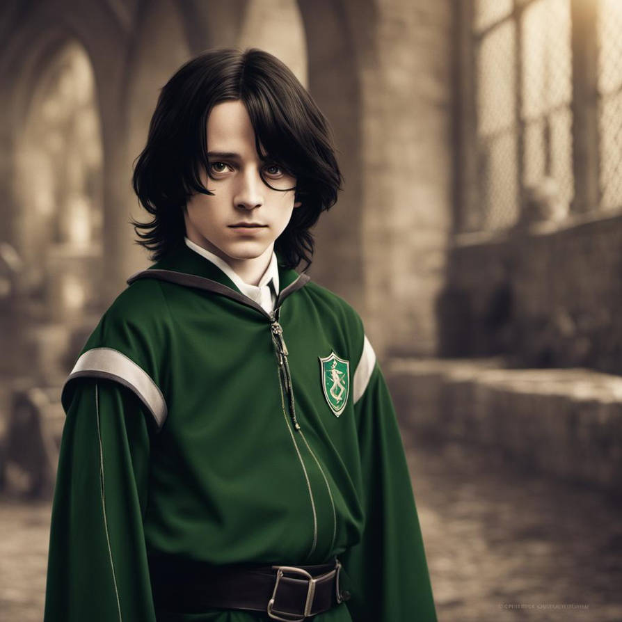 Slthin Snape young severus snape, quidditch playing, Slytherin by TammiWid on DeviantArt
