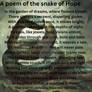 A poem of the snake of hope
