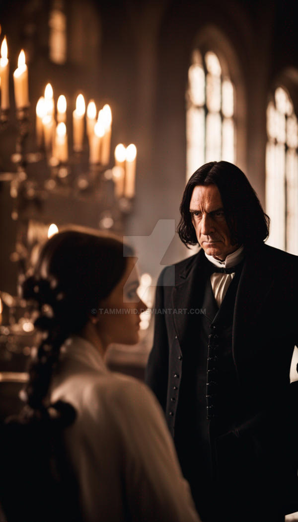 Severus Snape and Rose Riddle by TammiWid on DeviantArt