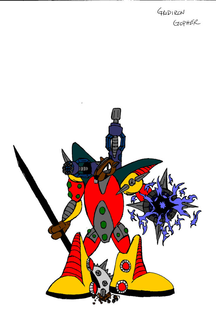 Gridiron Gopher COLOR V2 by Heavynova on DeviantArt