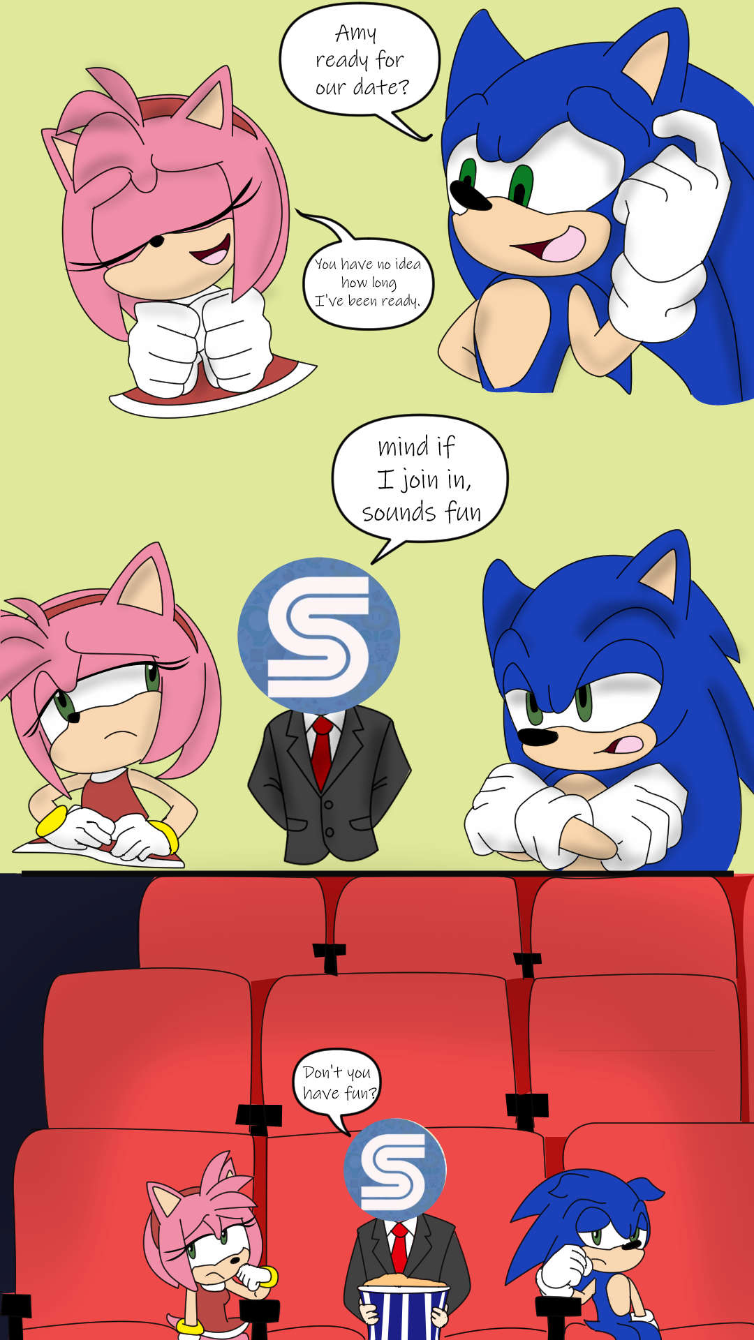 Strong  Sonamy Comic by PinkyDoggy83 on DeviantArt