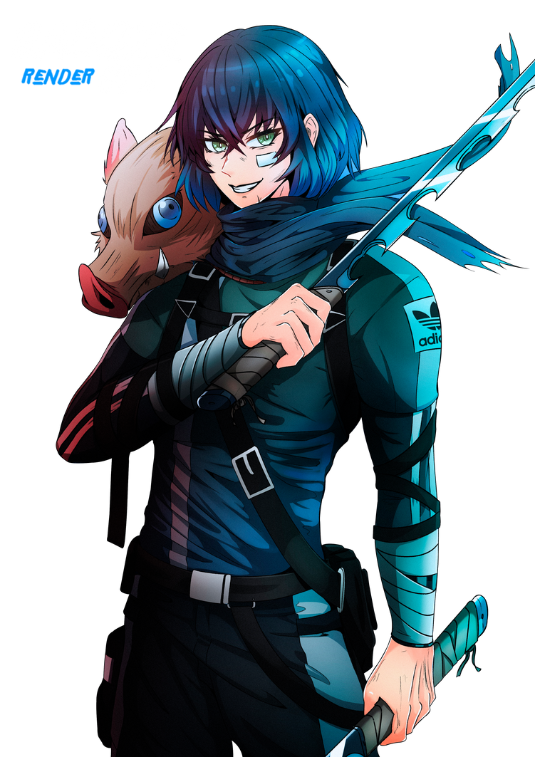 Hashibira Render - Hashibira Inosuke Kimetsu No Yaiba GX by GABOXS-GFX on DeviantArt