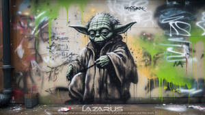 Yoda by Banksy