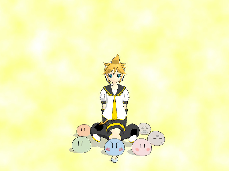 Len with Dango