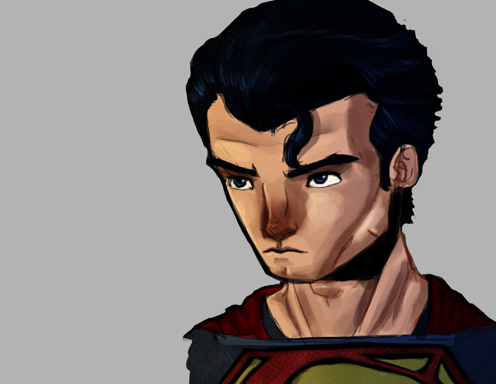 superman sketch