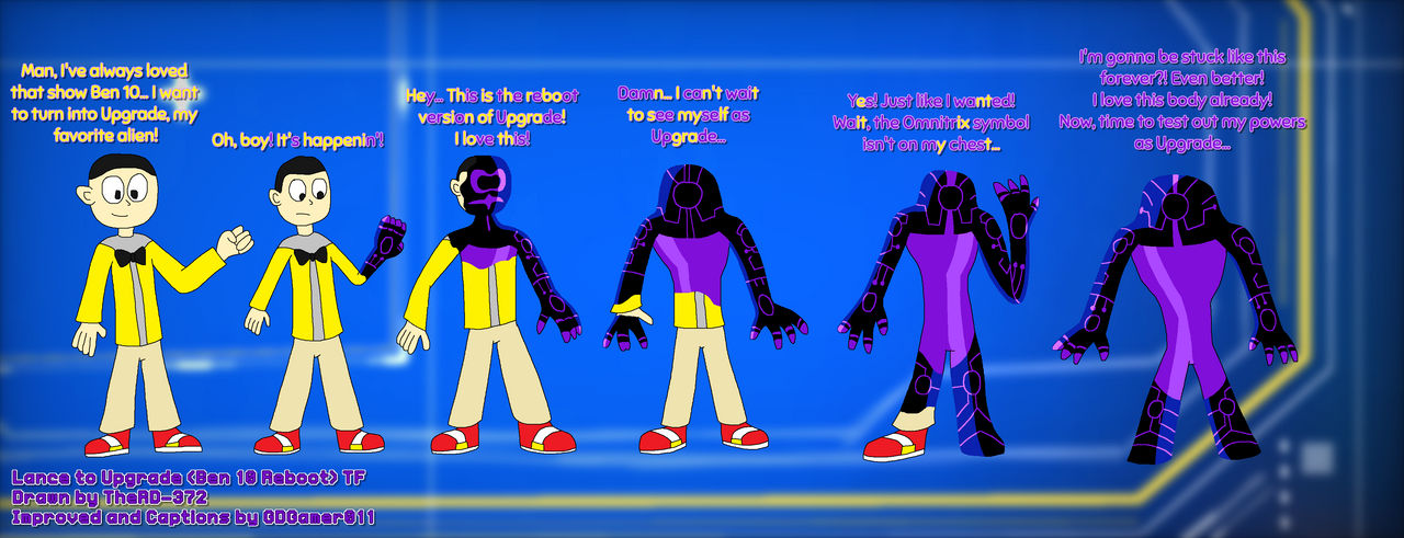 Lance to Upgrade (Ben 10 Reboot) TF by BlabbotLance-011 on DeviantArt