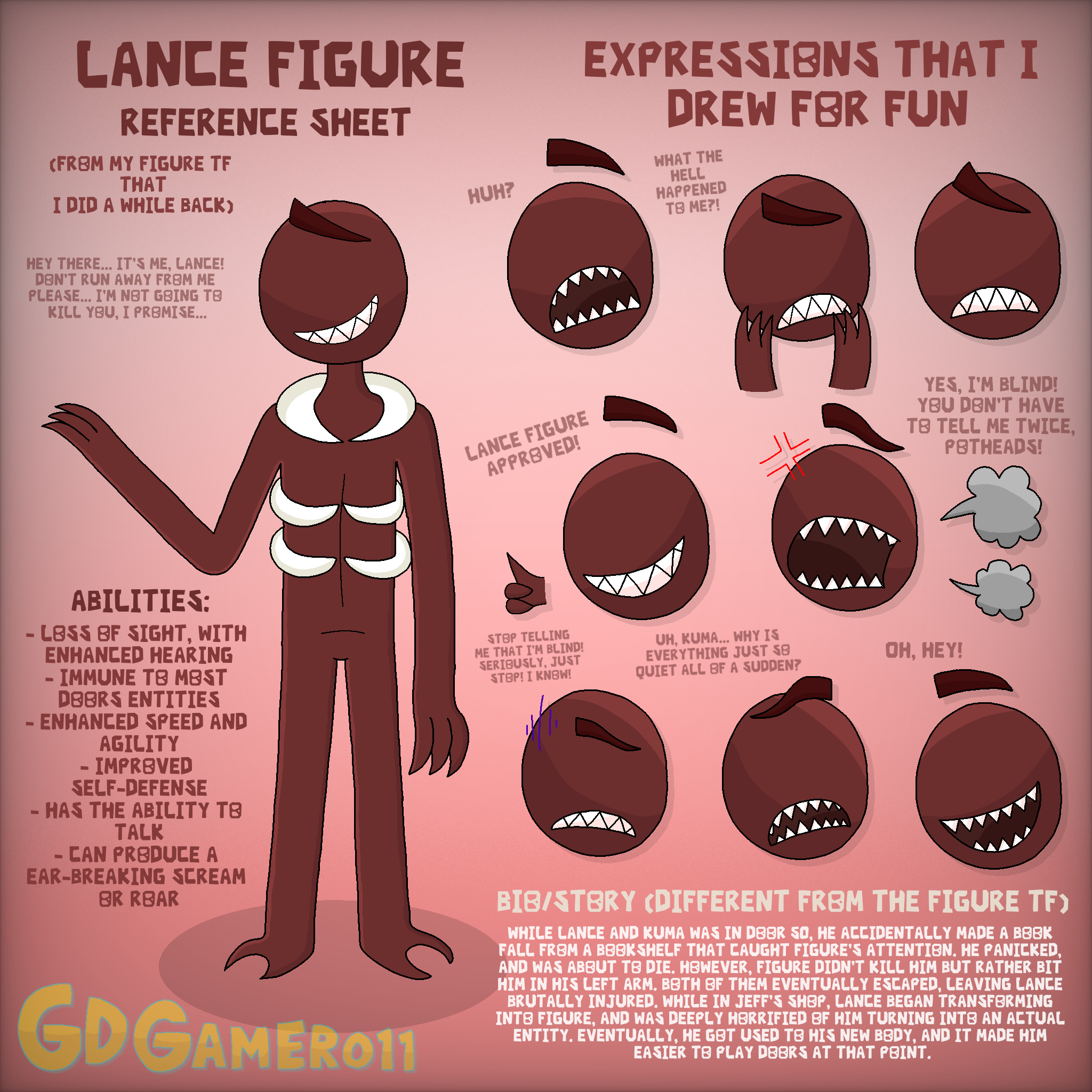 Lance Variations Lance Figure Reference Sheet by BlabbotLance-011 on DeviantArt