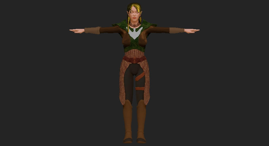 Eleven Ranger Reference Female Female Elven Ranger by D3vilKill3r23 on DeviantArt