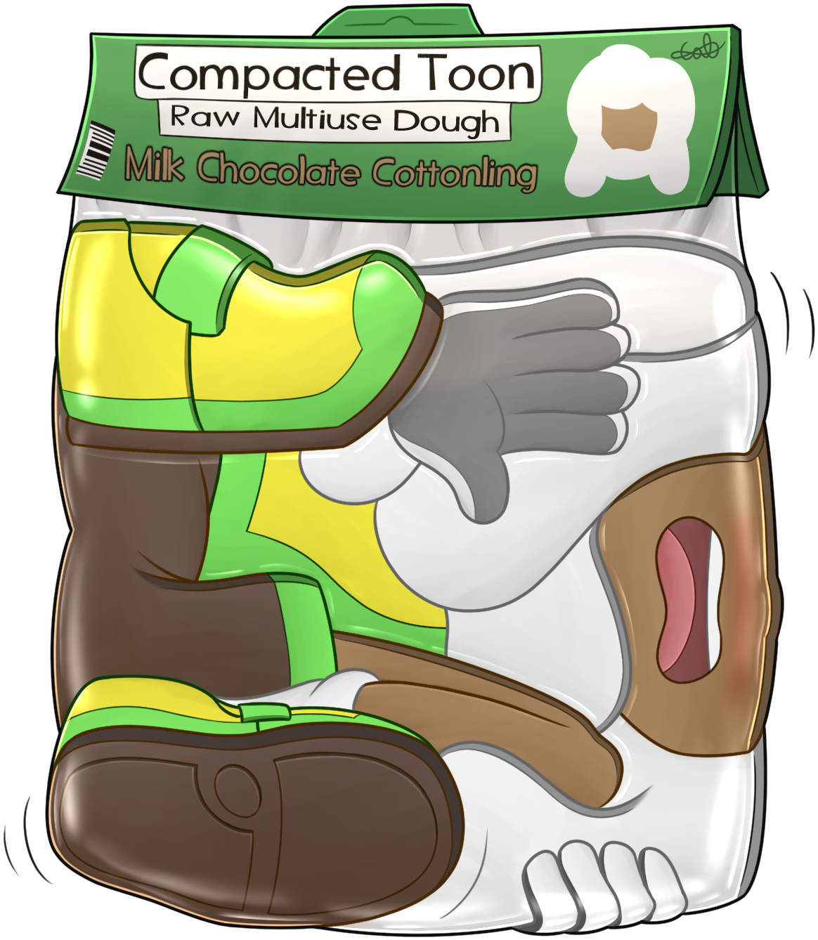 Vacuum Sealed Cotton