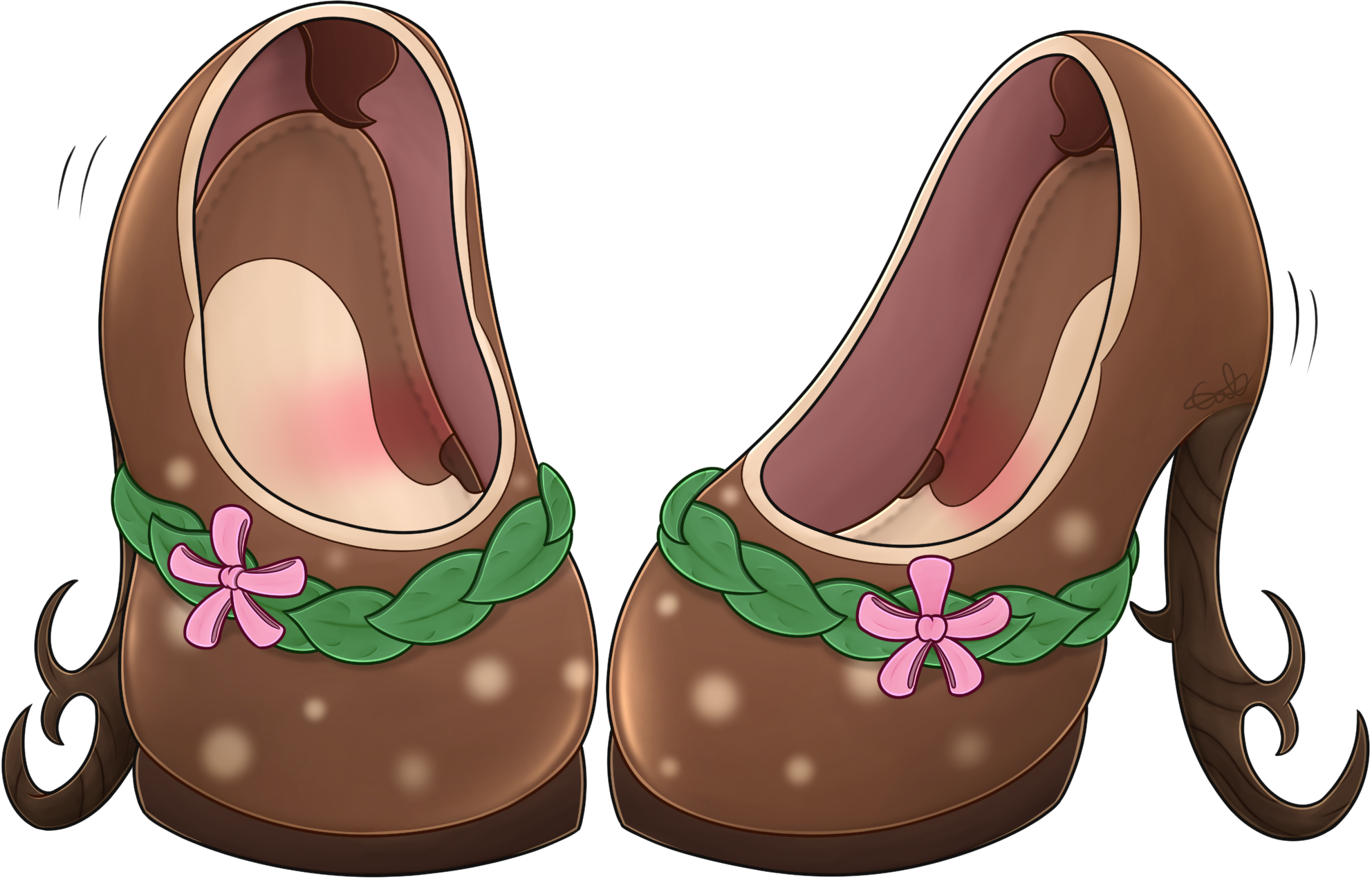Cervine Heels