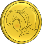 Squished Maribelle Coin by WhimsiCalem