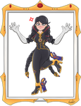 Flattened Bayonetta Alt by WhimsiCalem