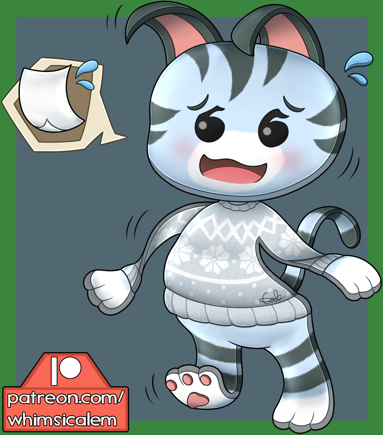 Flattened Lolly