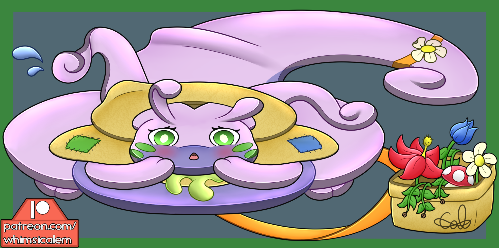 Squashed Goodra Pancake