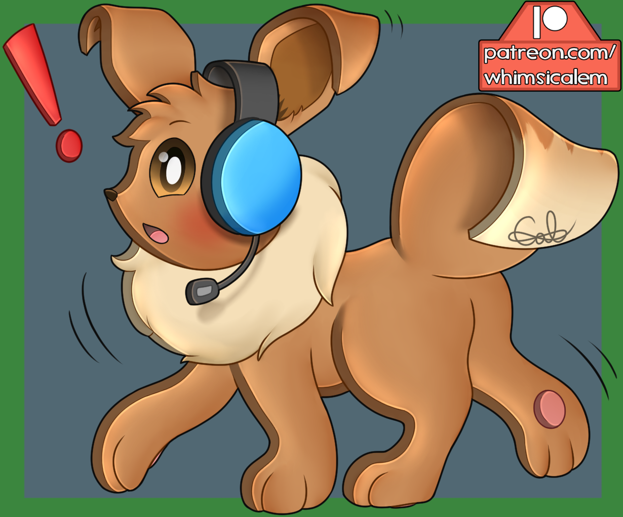 Flattened Eevee