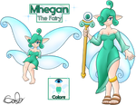 Mhegan, The Fairy by WhimsiCalem