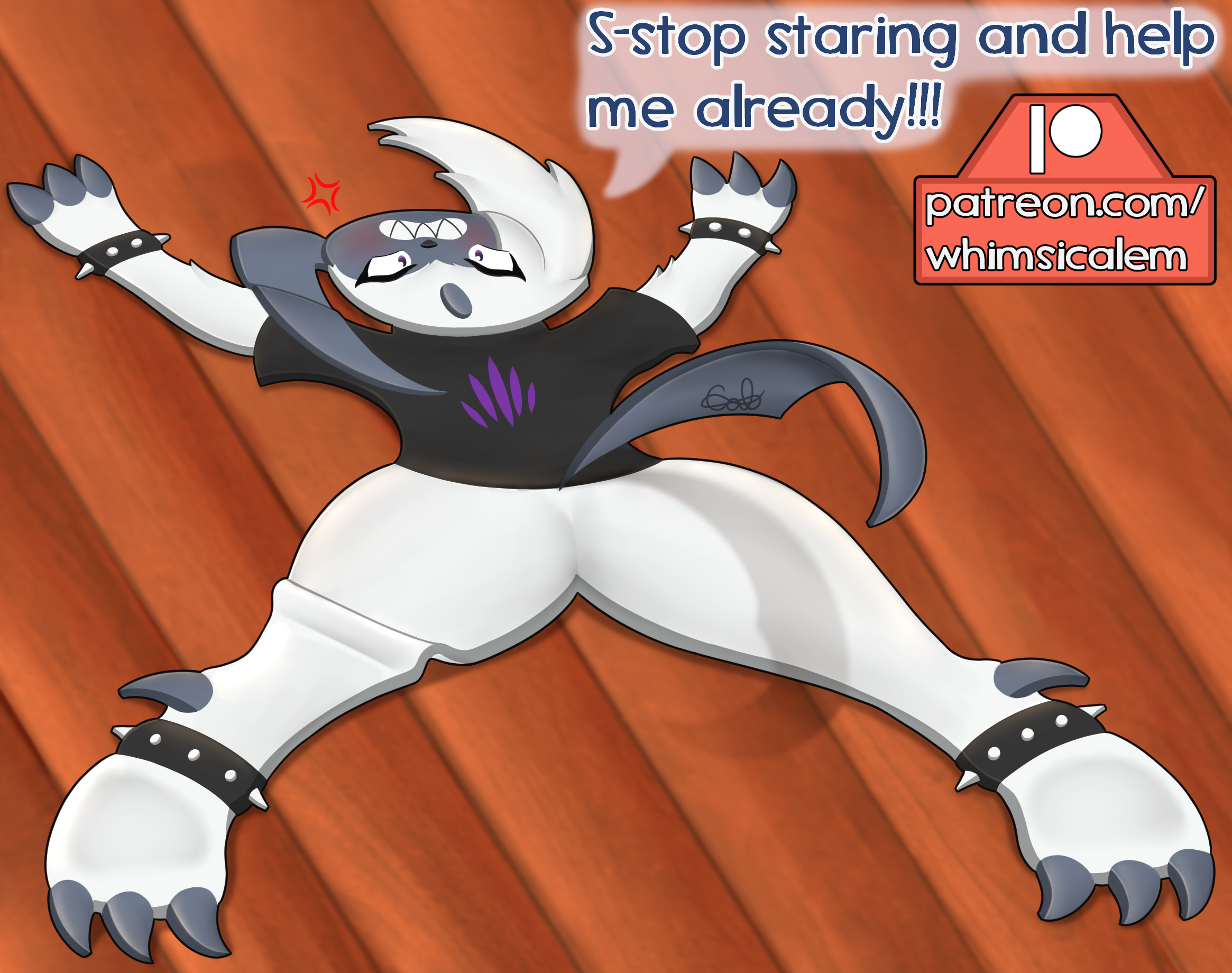 Flattened Absol Rug