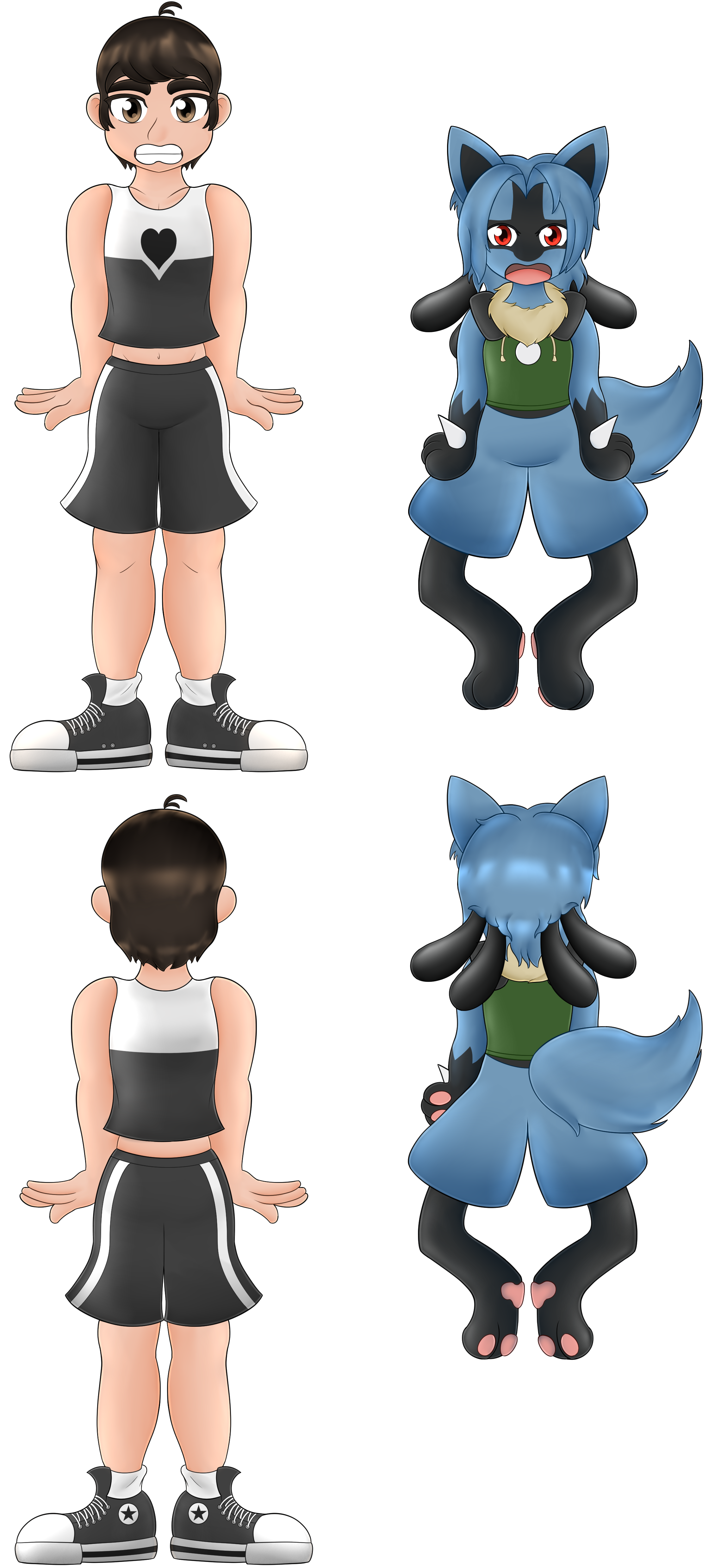 Calem and Jaycardo Flat Textures